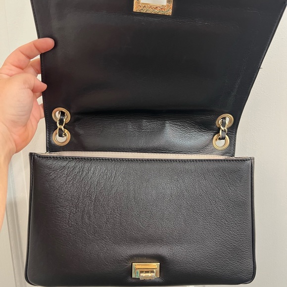 VALENTINO BY MARIO VALENTINO Italy Leather Alice Embossed Crossbody - Picture 2 of 5